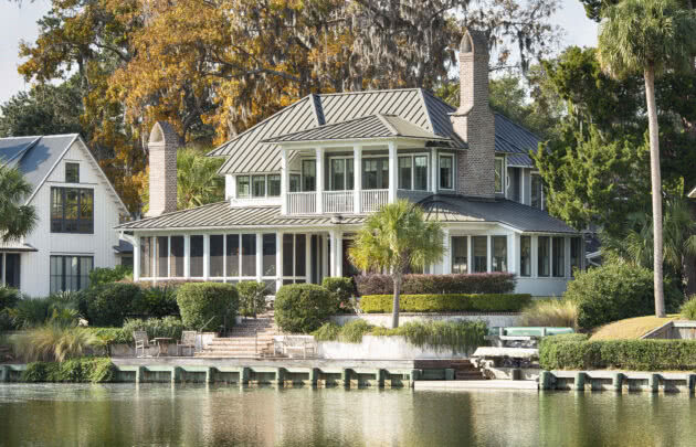 Exterior of a Wilson Village home at Montage Palmetto bluff