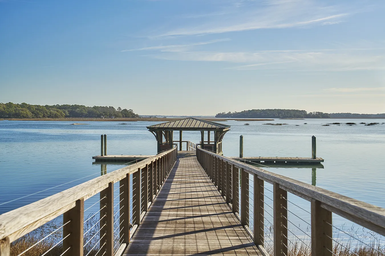 Dock into the May River