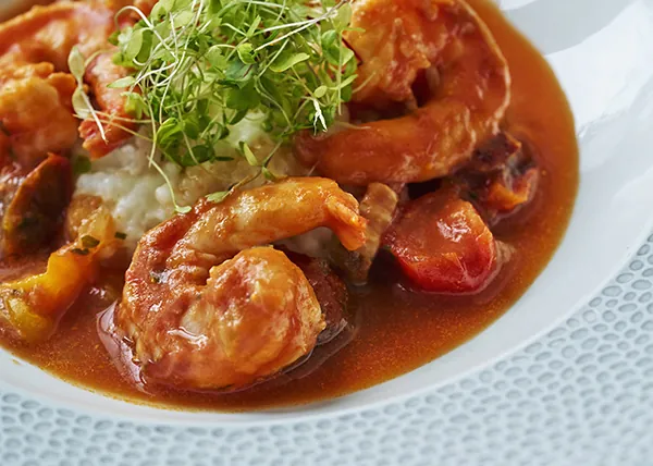 Octagon Shrimp & Grits
