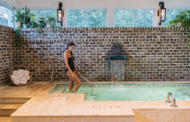 Art of Spa whirlpool at Spa Montage