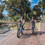 Biking in Wilson Village