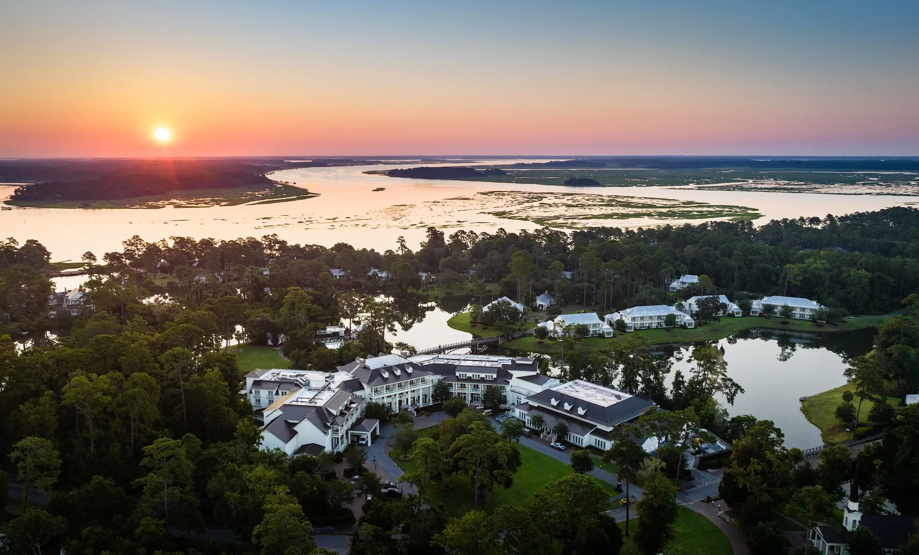 Montage Palmetto Bluff At Sunset
