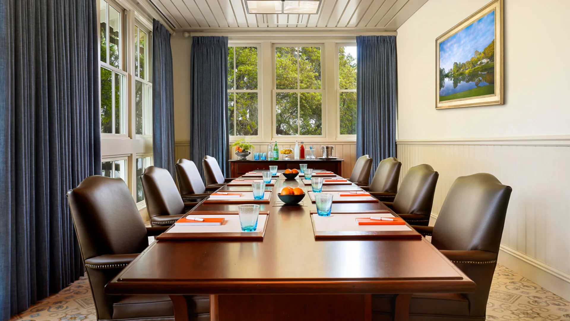 The Riley Boardroom at Montage Palmetto Bluff