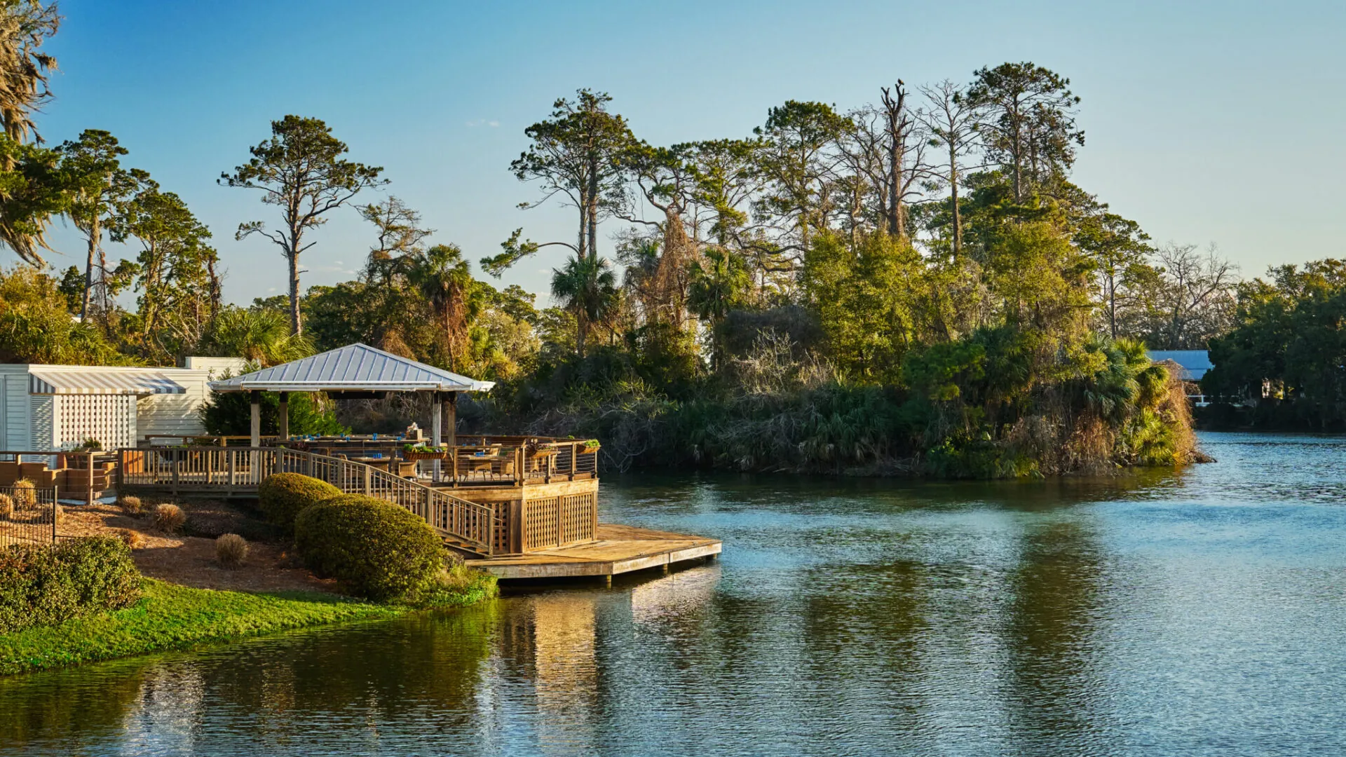 Exterior view of Fore & Aft