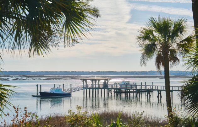 river at Montage Palmetto Bluff