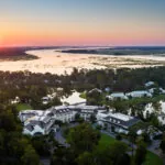 Aerial View at Montage Palmetto Bluff